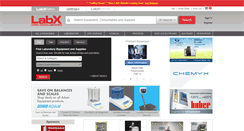 Desktop Screenshot of labx.com