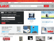 Tablet Screenshot of labx.com